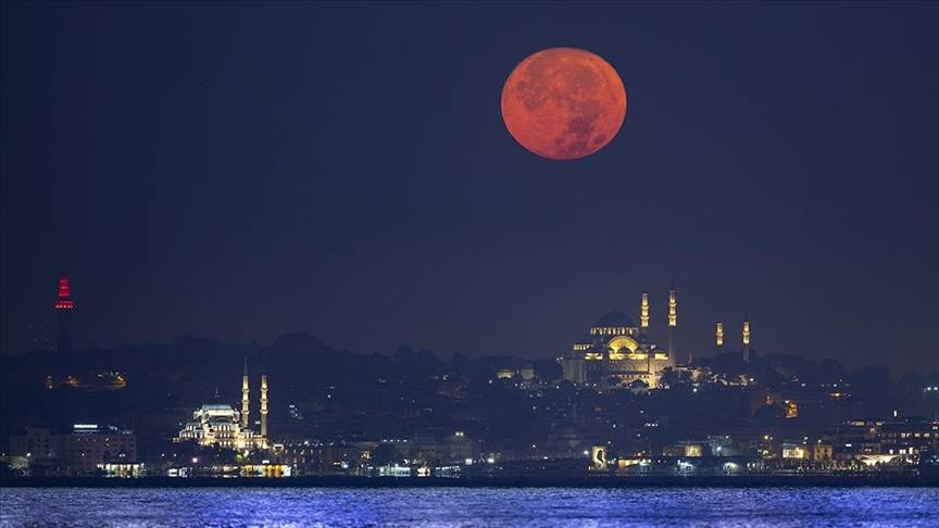 7-8 Eylül’de gökyüzü kızıl renge bürünecek!  Kanlı Ay tutulması burçlara sürprizler getirecek 6